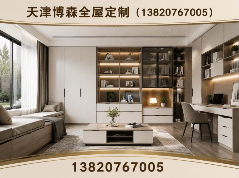 河西区全屋定制设计展示图